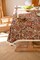 American Retro Thickened Polyester - Cotton Tablecloth with Tassel Edge, Woven Boho Vintage Table Cover for Dining Room & Kitchen